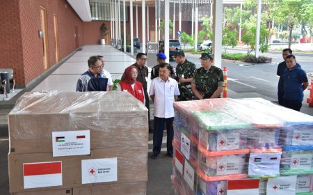 TNI AU Kerahkan Dua C-130 Hercules Kirim Bantuan Kemanusian Bagi Rakyat Palestina Di Gaza