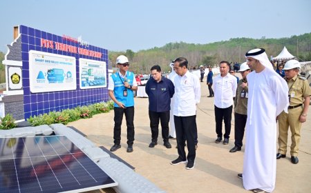 Resmikan PLTS Cirata, Presiden: Salah Satu yang Terbesar di Asia Tenggara