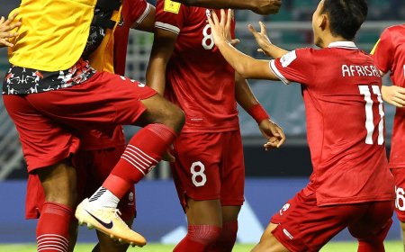 Timnas Indonesia U-17 vs Panama U-17 Imbang 1-1