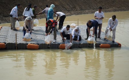 Pj Gubernur DKI Jakarta Tanam 200 Pohon di Waduk Cipayung