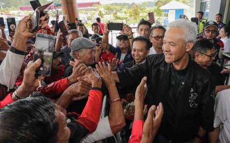 Tiba di Tana Toraja, Ganjar Disambut Ribuan Warga dan Tokoh Masyarakat