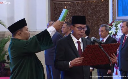 Jokowi Resmi Lantik Nawawi Pomolango Jadi Ketua KPK Sementara