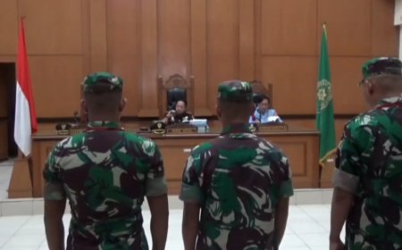 3 Oknum TNI Pembunuh Imam Masykur Dituntut Hukuman Mati dan Dipecat dari TNI