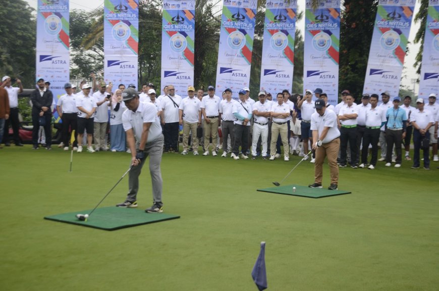 Dies Natalis ke-58 Universitas Trisakti Open Tournamen Golf 2023