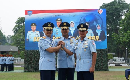 Komando Operasi Udara I Mendapat Pilot In Command Baru: Marsma TNI Mohammad Nurdin Jabat Pangkoopsud I