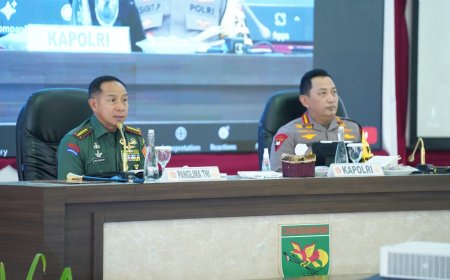 Panglima TNI Tekankan Pentingnya Integratif TNI-Polri Dalam Penyelesaian Masalah Papua