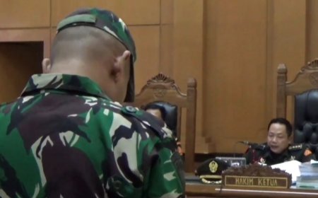 Tok!! Oknum Paspampres Pembunuh Imam Masykur Divonis Penjara Seumur Hidup