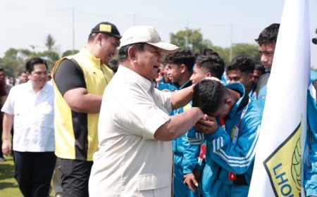 Prabowo Buka Nusantara Open 2023, Diikuti 16 Klub Sepak Bola U-17