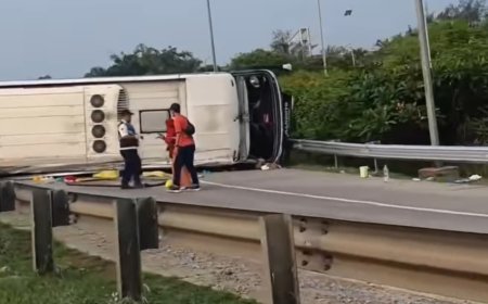 12 Tewas Kecelakaan Bus di Cipali, Polisi Duga Penyebabnya Kelalaian Sopir