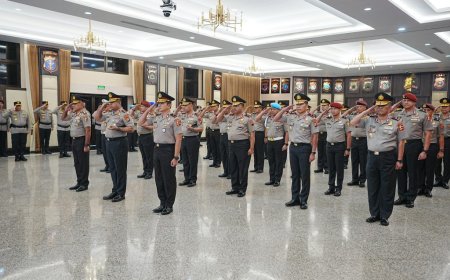 Kapolri Naikkan Pangkat Kepala BNN, Kakorlantas hingga Kapolda