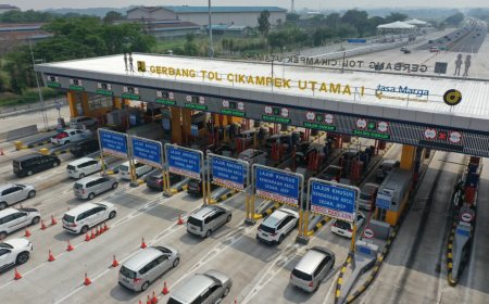 28 Ribu Kendaraan Alami Saldo E-Toll Kurang Saat Arus Mudik Natal 2023, Jasa Marga Imbau Pengguna Jalan Cek Kecukupan Saldo E-Toll Untuk Hindari Antrean di Gerbang Tol