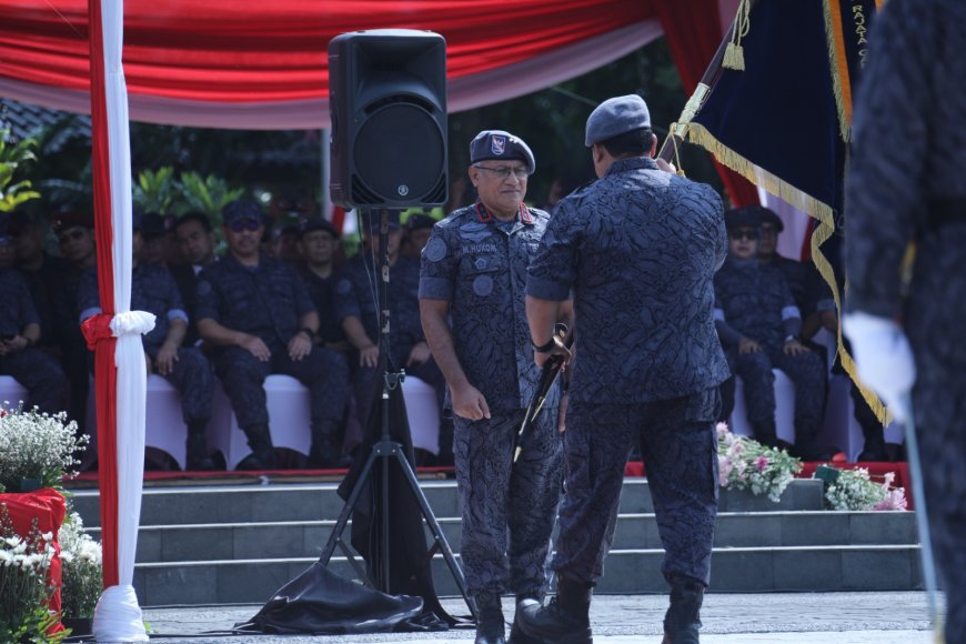 BNN Gelar Upacara Penyerahan Pataka Estafet Kepemimpinan BNN RI