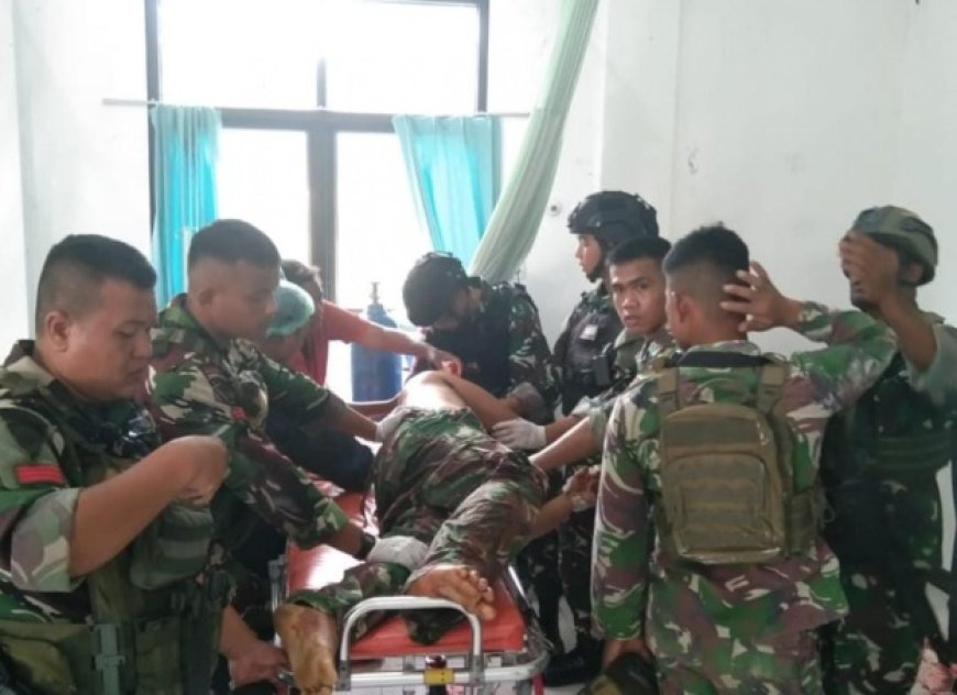 Kelompok Separatis Teroris Papua Serang Pos Pamtas TNI di Papua, Satu Prajurit TNI Gugur