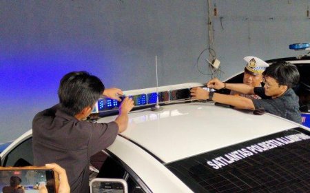 Demi Kenyamanan Pengguna Jalan, Polri Tutup Lampu Rotator Belakang Kendaraan Dinas