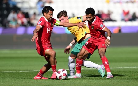 Meski Takluk Dari Australia, Timnas Indonesia Main Agresif