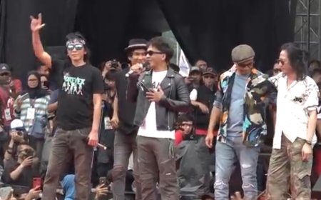 Lirik Lagu “Salam M3tal” Ciptaan Slank, Dulu Zaman Jokowi Sekarang Ganjar Pranowo