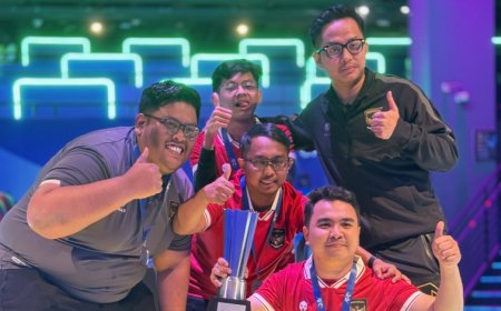 Ukir Sejarah! eTimnas Indonesia Juara AFC eAsian Cup 2024