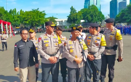 Polda Metro Kerahkan 4.744 Personel Kawal TPS di Jakarta saat Pencoblosan