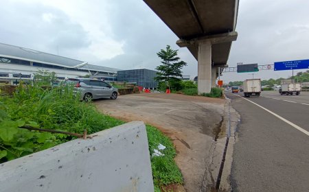 Demi Keamanan Pengguna Jalan, Jasa Marga Tutup Akses Proyek Stasiun Kereta Cepat Halim