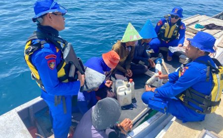 Tangkap Ikan dengan Bahan Peledak, Korpolairud Tangkap Nelayan Asal Pulau Lumu – Lumu