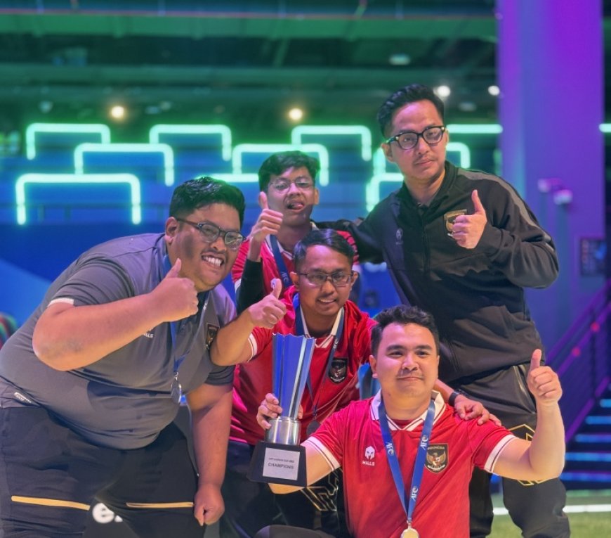 Ukir Sejarah! eTimnas Indonesia Juara AFC eAsian Cup 2024