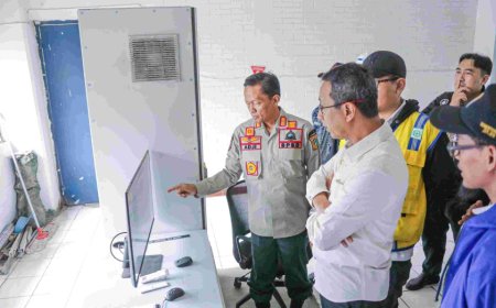 Heru Budi Pastikan Peralatan di Rumah Pompa Ancol Berjalan Optimal