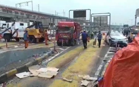 Imbas Kecelakaan Beruntun 3 Gerbang Tol Halim Utama Ditutup