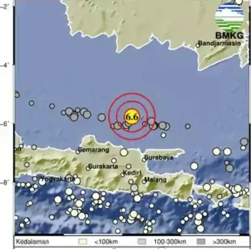 BMKG Sebut Gempa Bawean Dipicu Pelepasan Energi Aktivitas Sesar