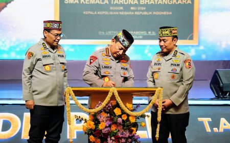 Cari Bibit Atlet Berprestasi, Kapolri Resmikan Komite Olahraga Polri 