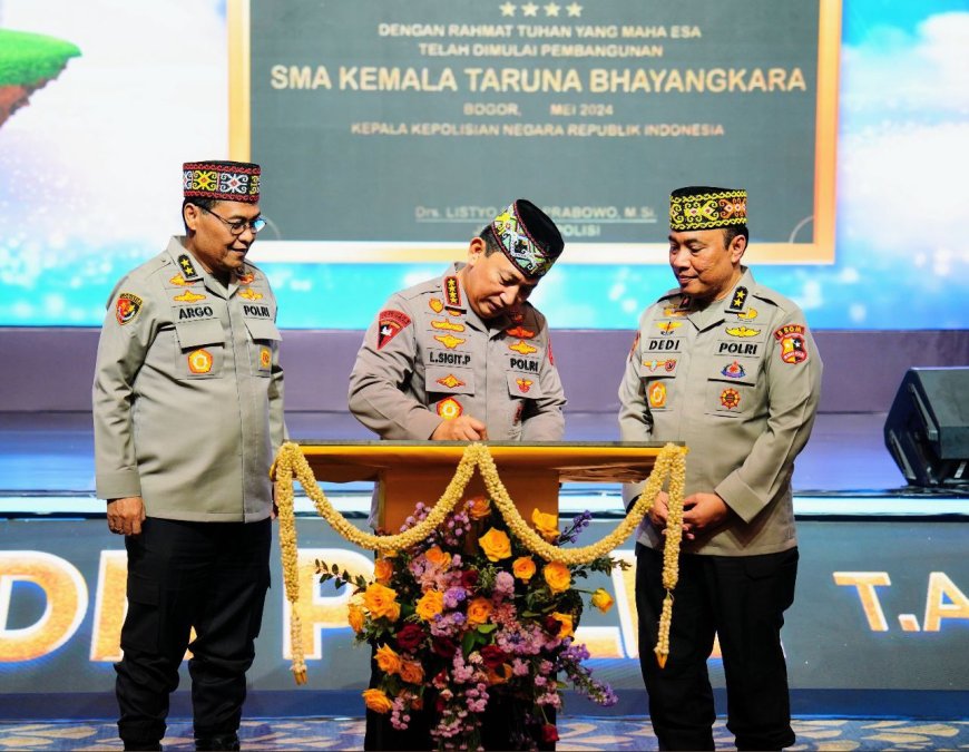 Cari Bibit Atlet Berprestasi, Kapolri Resmikan Komite Olahraga Polri