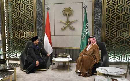 Menhan Prabowo Ajak Arab Saudi Pimpin Perdamaian Di Palestina