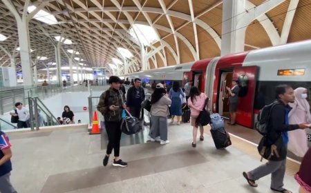 Long Weekend, 60 Ribu Tiket Whoosh Terjual