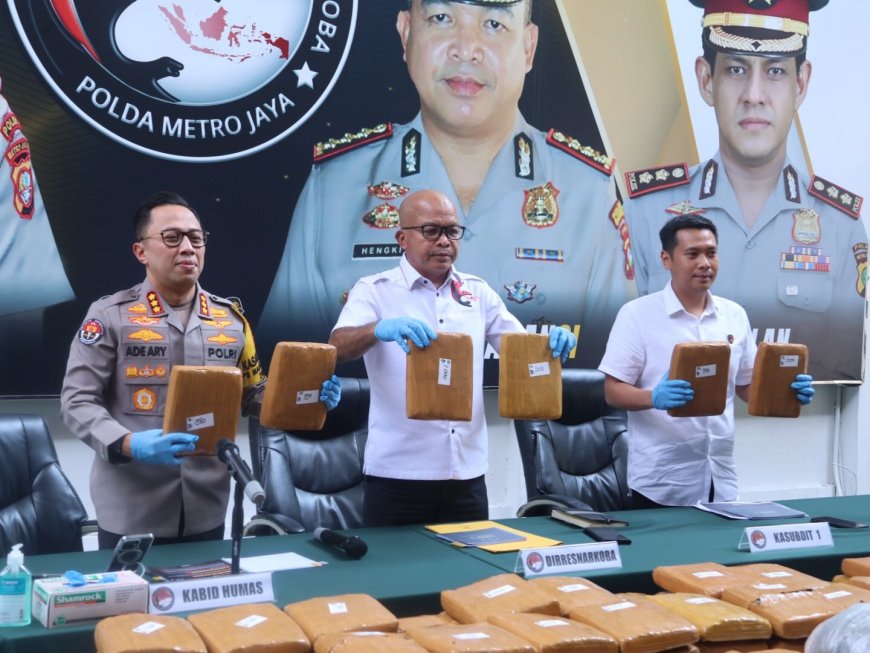 99 Kilogram Ganja Disita Dari 2 Residivis