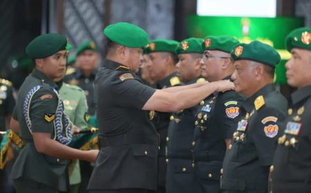30 Kolonel TNI AD Pecah Bintang, Ini Daftarnya