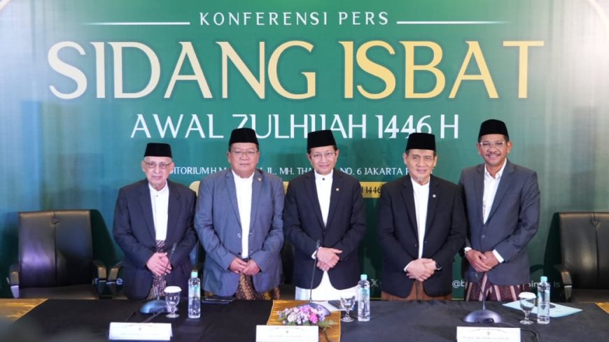 Hasil Sidang Isbat, 1 Zulhijah Jatuh pada 28 Mei 2025, Idul Adha 6 Juni 2025