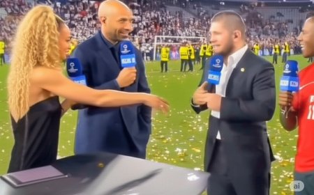 Khabib Nurmagomedov Tolak Salaman dengan Wanita di Final UCL, Tuai Pro dan Kontra