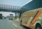 Viral Video Bus Diduga Bawa Massa ke Jakarta, Ternyata Rombongan Wisata