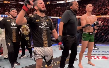 Cetak 17 Kemenangan Beruntun, Islam Makhachev Bungkam Ian Garry di UFC 330