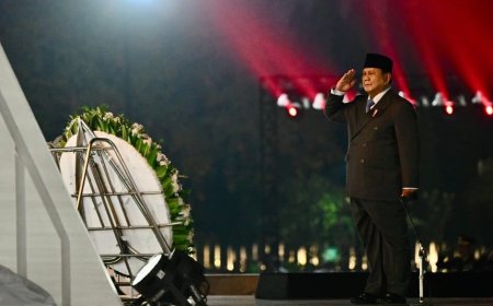 Pimpin Ziarah Nasional & Renungan Suci, Presiden Prabowo Teguhkan Tekad Lanjutkan Perjuangan Pahlawan