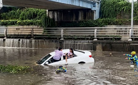Pahlawan Tanpa Tanda Jasa di Tengah Amukan Banjir Changxing