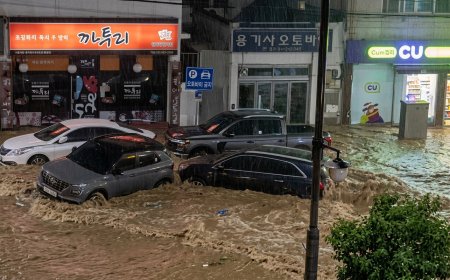 Tangis di Balik Jendela: Perjuangan Warga Geoje Melawan Banjir Bandang