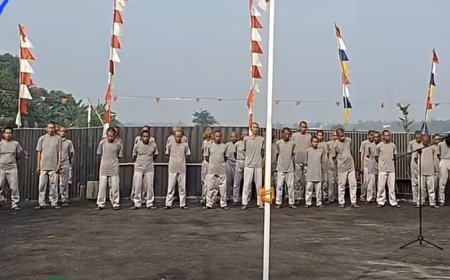 Salut! Puluhan ODGJ di Bekasi Berebut Jadi Petugas Upacara HUT ke-81 RI