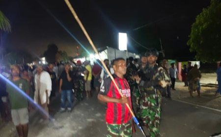 Satgas TNI AU Redam Pertikaian Warga di Halmahera Tengah