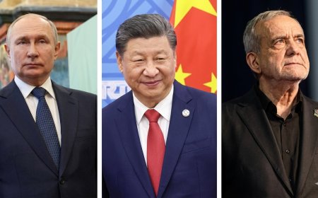 Poros Perlawanan Sanksi Barat: Putin, Xi Jinping, dan Pezeshkian Bertemu di KTT SCO 2026