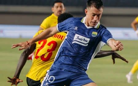 Drama Gol Menit Akhir Peralta, Persib Tekuk Manila Digger 1-0 dan Lolos Fase Grup ACL 2
