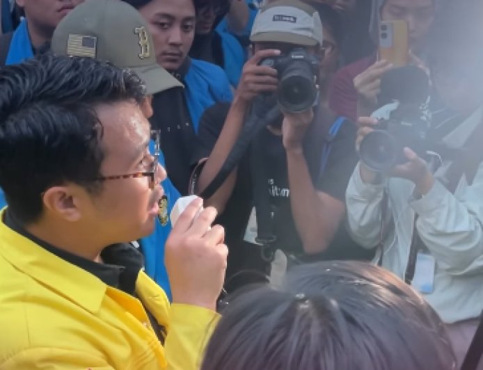 Pimpin Aksi "Merebut Kemerdekaan", Ketua BEM UI Kritik Pedas Kebijakan Pemerintah