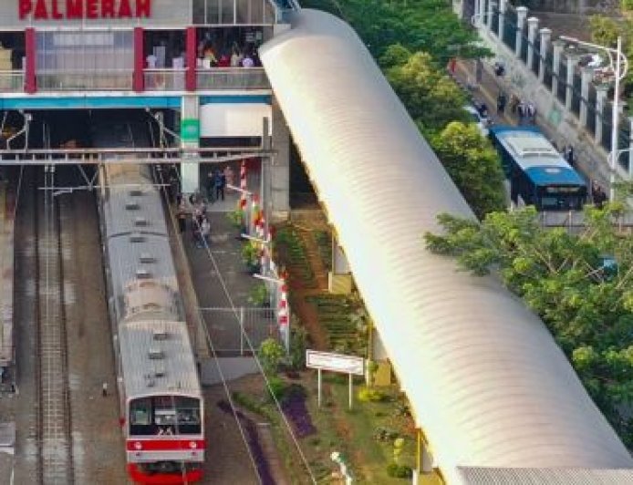 Sempat Lumpuh Total Imbas Massa Demo, Jalur KRL Palmerah - Tanah Abang Kembali Beroperasi Normal Pagi Ini