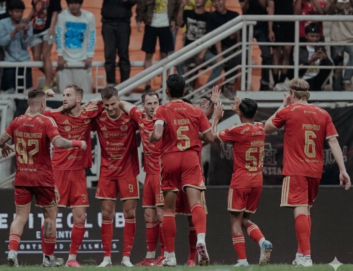 Hancurkan Brisbane Roar 4-0, Persija Jakarta Siap Tempur di Musim Baru