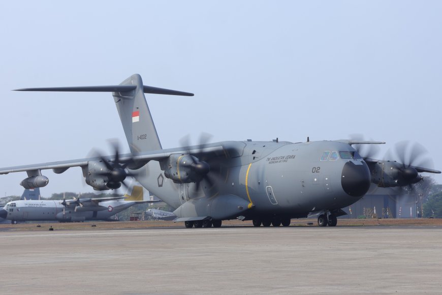 Percepat Penanganan Pascagempa NTT, Airbus A400M TNI Angkut Puluhan Ton Bantuan