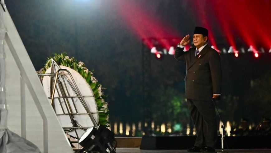 Pimpin Ziarah Nasional & Renungan Suci, Presiden Prabowo Teguhkan Tekad Lanjutkan Perjuangan Pahlawan